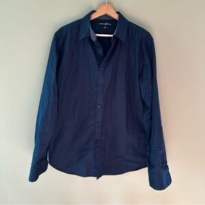 Beverly Hills Polo Club Button-Down Shirt Size Large